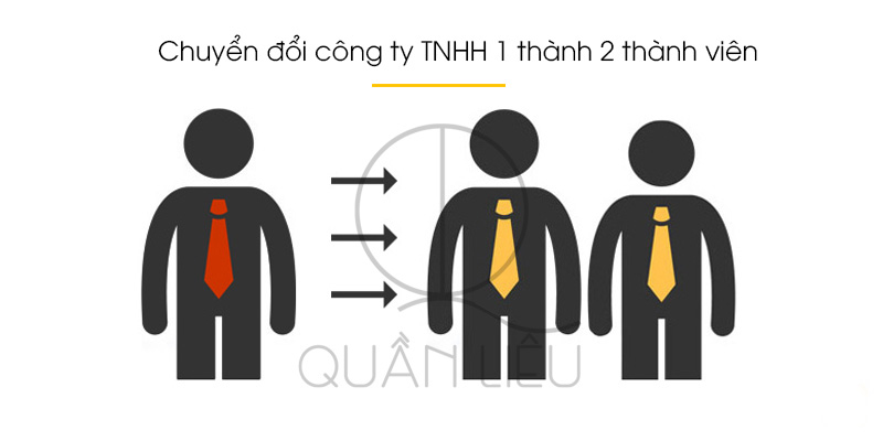 Chuyển đổi loại hình công ty TNHH một thành viên sang công ty TNHH hai thành viên