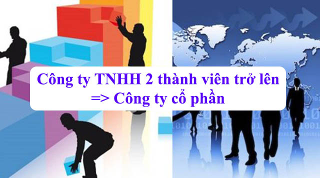 Chuyển đổi loại hình công ty TNHH hai thành viên thành công ty Cổ phần