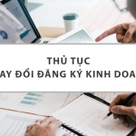 Thay đổi đăng ký kinh doanh